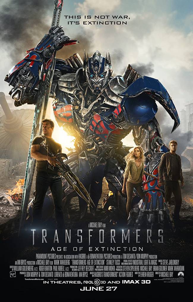 "Трансформърс: Ера на изтребление" ("Transformers: Age of Extinction")