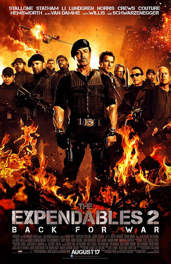 "Непобедимите 2" ("The Expendables 2")